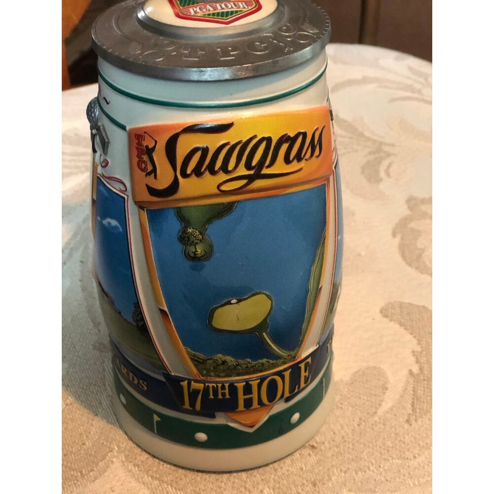 1996 MICHELOB PGA TOUR SERIES "SAWGRASS" STEIN - Picture 9 of 9